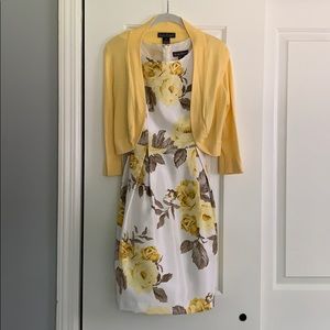 Dress + Matching Cardigan